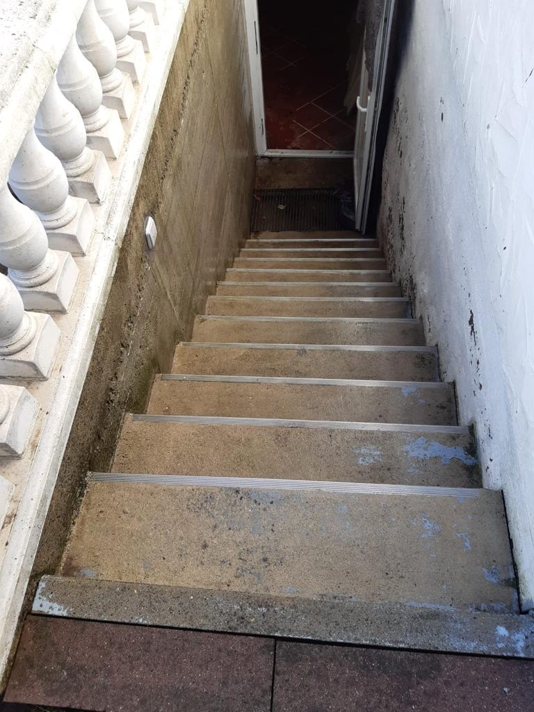 Treppenreinigung nachher